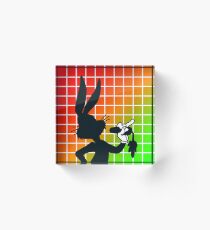 Shadow – Rabbit Acrylic Block