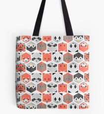 Animals honeycomb Tote Bag