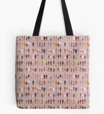 Wes Anderson Characters Tote Bag