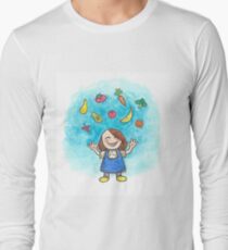 Cute Fruit Long Sleeve T-Shirt