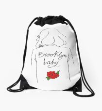 lana del rey brooklyn baby Drawstring Bag