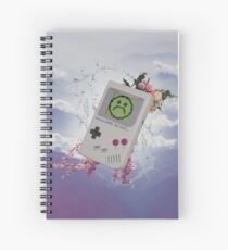 Vaporwave Game Sad Boys Spiral Notebook