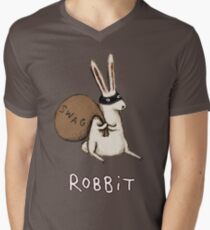 Robbit Men's V-Neck T-Shirt