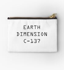 Earth Dimension C-137 Studio Pouch