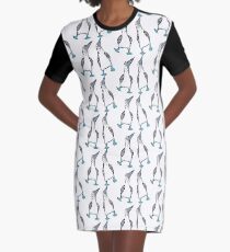 Vestido camiseta Piqueros de patas azules - Pájaros