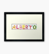 Alberto Framed Print