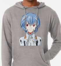 Sudadera con capucha ligera Rei Ayanami Smile