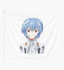 Rei Ayanami Lächeln Wandbehang