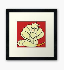 Ninetales Framed Print