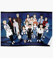 Evangelion Cast Poster