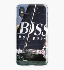 yacht hugo boss iPhone Case