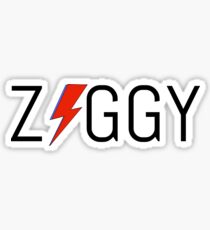 'Ziggy' stardust design Sticker