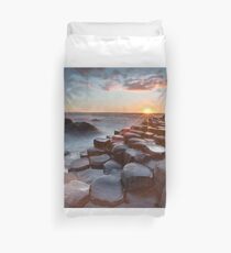 Giant's Causeway , Co Antrim , Northern Ireland Duvet Cover