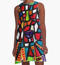 The Statue of Liberty A-Line Dress