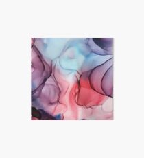Flame Fired Alcohol Ink Painting Art Board