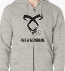 Shadowhunter. Zipped Hoodie