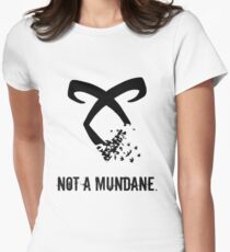 Shadowhunter. Women's Fitted T-Shirt