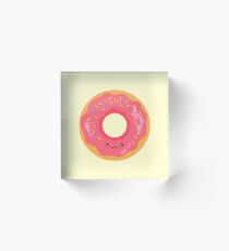 Yummy Donut Acrylic Block