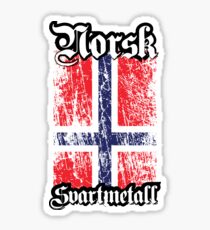 Norwegian Black Metal - Norsk Svartmetal Sticker