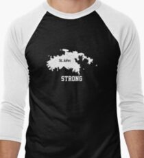 st. john strong Men's Baseball ¾ T-Shirt