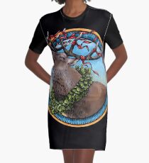 The Stag Graphic T-Shirt Dress