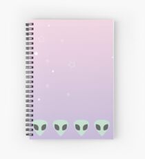 Cuaderno de espiral Pastel Alien