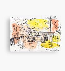The Old Shed Out the Back Canvas Print