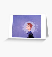 Lady Greeting Card