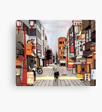 Early Morning Ride Canvas Print