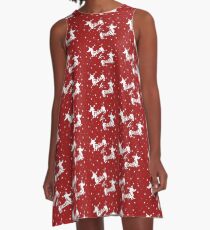 Merry & Bright Christmas A-Line Dress