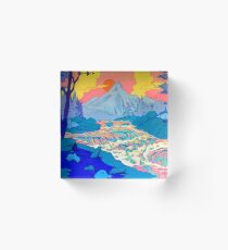 River Acrylic Block