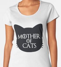 Mother of Cats Bold Women's Premium T-Shirt
