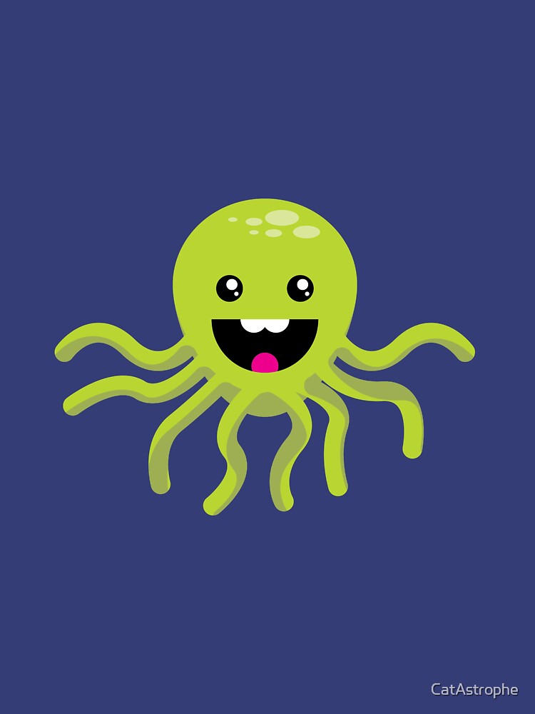 happy mood octopus