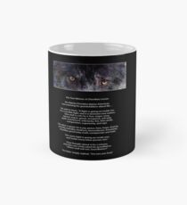 "Wolf Eyes" The TWO WOLVES CHEROKEE TALE Classic Mug