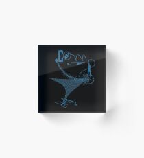 Dot Com Life Style Acrylic Block