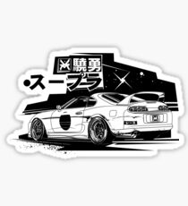 Toyota SUPRA TARGA A80 Sticker