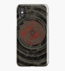 Old Vinyl Records Urban Grunge iPhone Case