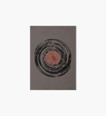 Old Vinyl Records Urban Grunge Art Board