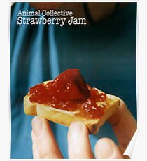 Animal Collective- Strawberry Jam Alternative Artwork Poster
