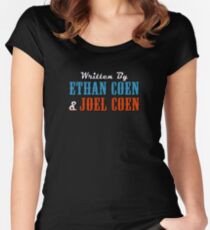 The Big Lebowski | Written by Ethan Coen & Joel Coen Women's Fitted Scoop T-Shirt
