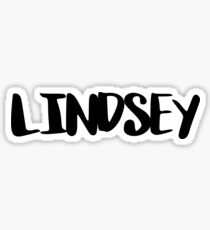 LINDSEY Sticker