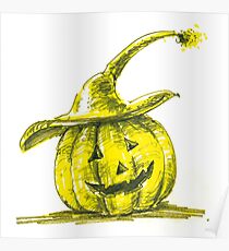 Jack-o'-lantern Poster
