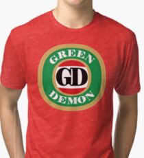 Green Demon VB Tri-blend T-Shirt