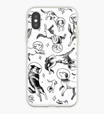 Space dogs iPhone Case