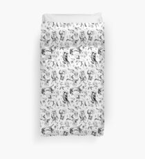 Space dogs Duvet Cover