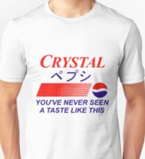 Crystal Pepsi Logo Japanese Unisex T-Shirt