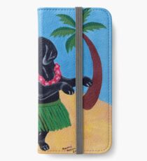 Vinilo o funda para iPhone Aloha Black Labrador
