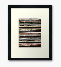 Aufzeichnungen Gerahmtes Wandbild