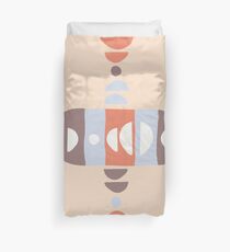 Storm Calka Blue Retro Duvet Cover