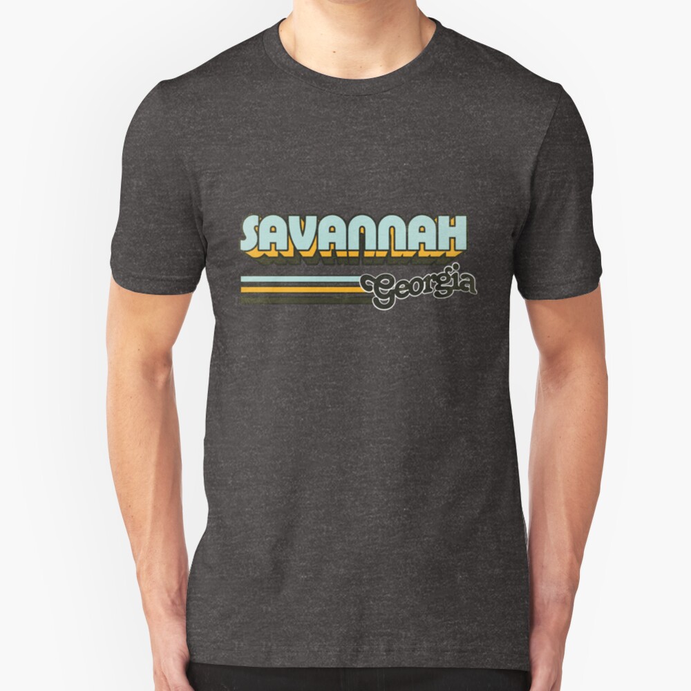 Savannah, GA | City Stripes Slim Fit T-Shirt
